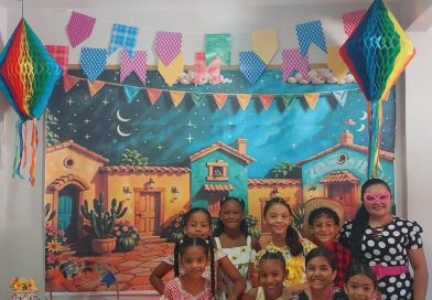 ARRAIÁ DO CRAS COM AS CRIANÇAS DO SERVIÇO DE CONVIVÊNCIA
