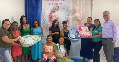 RODA DE CONVERSA E ENTREGA DE KITS DE ENXOVAL PARA AS GESTANTES