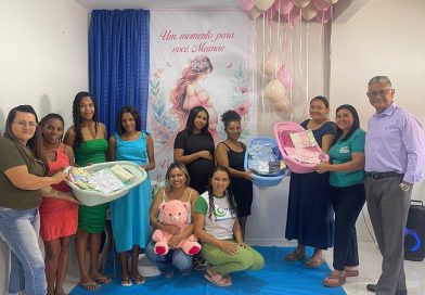 RODA DE CONVERSA E ENTREGA DE KITS DE ENXOVAL PARA AS GESTANTES