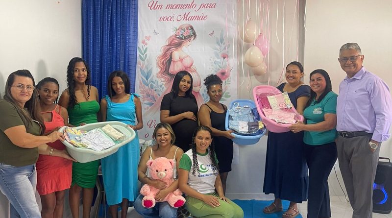 RODA DE CONVERSA E ENTREGA DE KITS DE ENXOVAL PARA AS GESTANTES