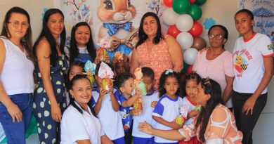 PÁSCOA NAS ESCOLAS: DISTRIBUIÇÃO DE OVOS DE PÁSCOA