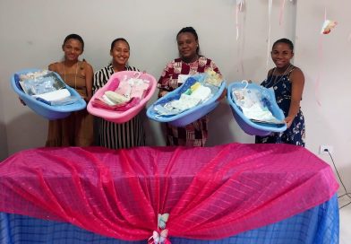 ENCONTRO MENSAL COM AS GESTANTES DO GRUPO “BEBÊ A BORDO”