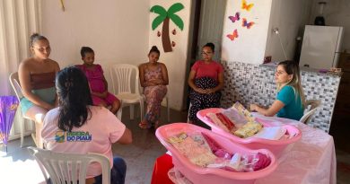 RODA DE CONVERSA COM AS GESTANTES DO POVOADO SALINAS