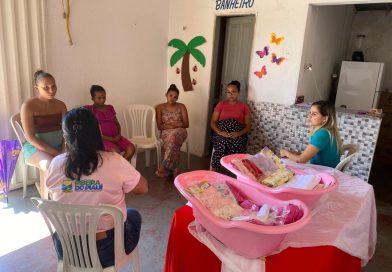 RODA DE CONVERSA COM AS GESTANTES DO POVOADO SALINAS
