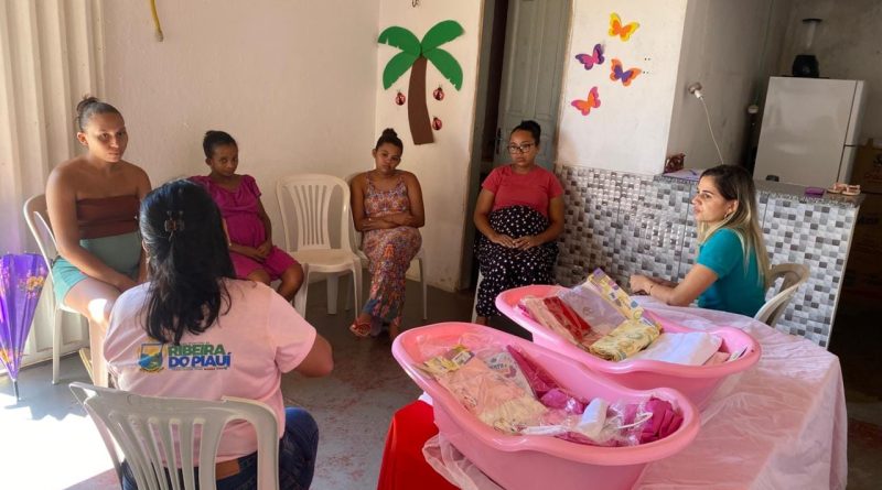 RODA DE CONVERSA COM AS GESTANTES DO POVOADO SALINAS