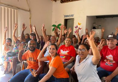 AÇÕES DO SETEMBRO AMARELO COM O GRUPO DE IDOSOS DO POVOADO SALINAS