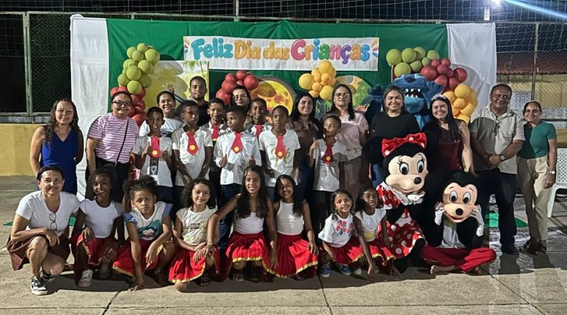 A PREFEITURA DE RIBEIRA DO PIAUÍ REALIZA FESTA DO DIA DAS CRIANÇAS NO POVOADO BARRIGUDA